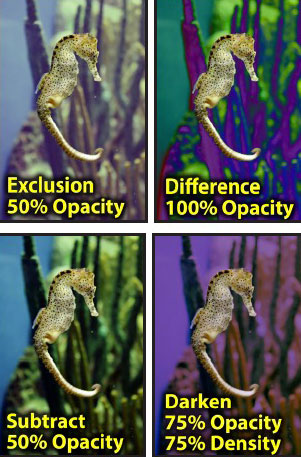 Blending fill layers